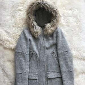 Jcrew Chateau parka in Italian stadium-cloth wool